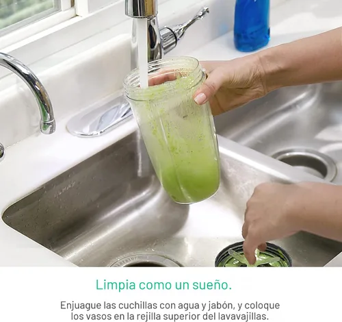 Miniatura 8 de Nutribullet Extractor de nutrientes 600W, 6 piezas Gris-oscuro
