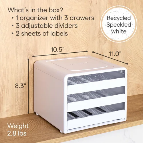 Miniatura 6 de YouCopia SpiceStack® - Organizador ajustable para especias, 24 botellas de condimentos y especias para armario de cocina y organización de despensa
