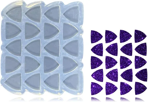 Miniatura 12 de Mini moldes para aretes con forma de puerta, molde de silicona para aretes de bricolaje, aretes de oreja, colgantes, manualidades de fabricación