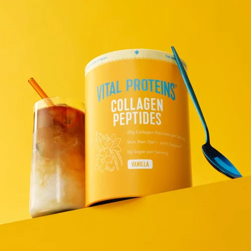 Miniatura 2 de Vital Proteins - Péptidos de colágeno en polvo sabor vainilla - Apoya el cabello, la piel, las uñas, los huesos, las articulaciones, polvo