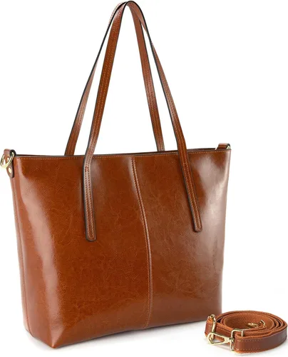Bolso de mano de cuero genuino para mujer con cremallera, bolsos de hombro grandes para mujer, bolsos cruzados de diseñador, bolso con asa superior