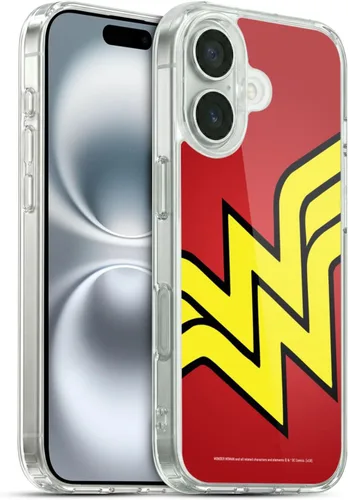 Miniatura 71 de Head Case Designs Funda de gel suave con licencia oficial de Wonder Woman DC Comics Classic Logos compatible con Apple iPhone 7 Plus/iPhone 8 Plus