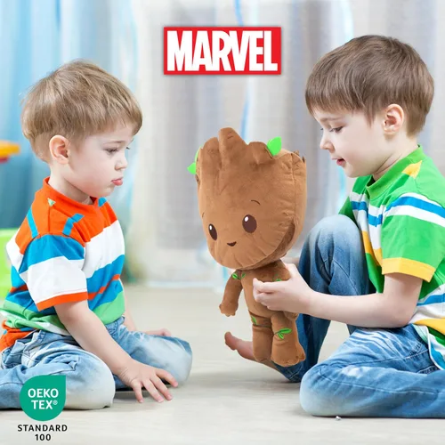 Miniatura 5 de Guardians of the Galaxy Groot - Almohada de microfibra de poliéster súper suave, 14 pulgadas (producto oficial de Marvel)
