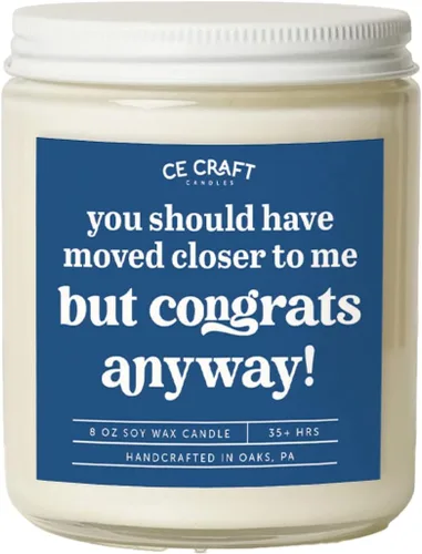 Miniatura 9 de CE Craft - Funny Housewarming Candle - New Home Gifts Ideas - Homeowner - New Apartment - Closing Gifts (Hope Your New Neighbors)