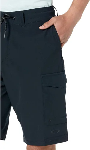 Miniatura 3 de Oakley Pantalones cortos cargo híbridos de 21 pulgadas para hombre tela elástica en 4 direcciones tecnología hidrófuga pantalones cortos deportivos
