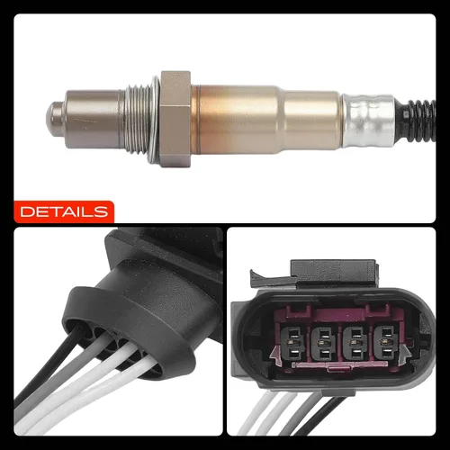 Miniatura 9 de A-Premium Sensor de Oxígeno O2 Compatible con Volkswagen Jetta/Golf 2012-2014, Passat 2014, Beetle 2012-2013, CC 2010-2017, Touareg 2011-2015, Eos