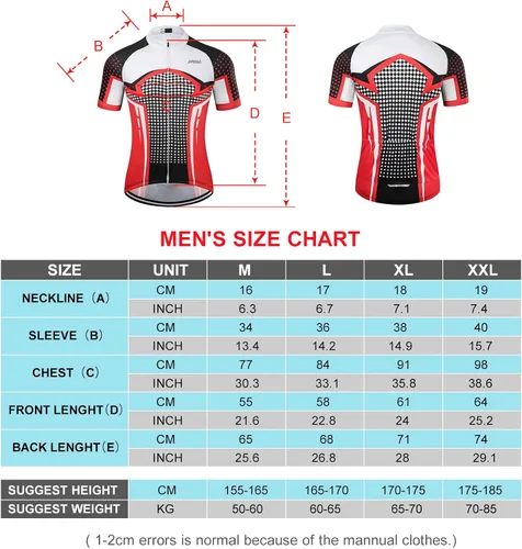 Miniatura 7 de Camisetas de ciclismo de verano para hombre, de manga corta, de secado rápido, para ciclismo de montaña, para carreras, traje de ciclismo