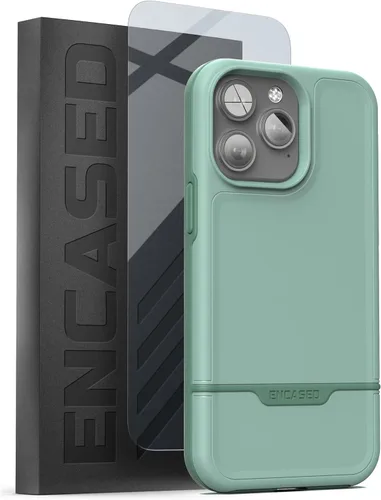 Miniatura 15 de ENCASED Funda a prueba de golpes compatible con iPhone 14, funda ultra protectora resistente para teléfono, serie Rebel (negro)