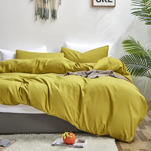 Miniatura 350 de CLOTHKNOW - Juego de edredón verde militar tamaño completo de 3 piezas, juego de ropa de cama verde oscuro, edredón suave con 2 fundas de almohada