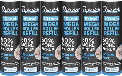 Miniatura 9 de Evercare PetLovers - Recambios de rodillo de pelusa de 4 pulgadas para Evercare PetLovers Paquete de 6 recambios de rodillo de pelusa extra