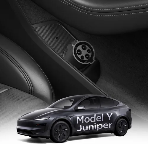 Miniatura 9 de Spigen J1772 Adaptador de Carga para Puerta y Soporte para Todos los Tesla Model Y [Compatible con Model Y Premium y Performance 2025/2026]