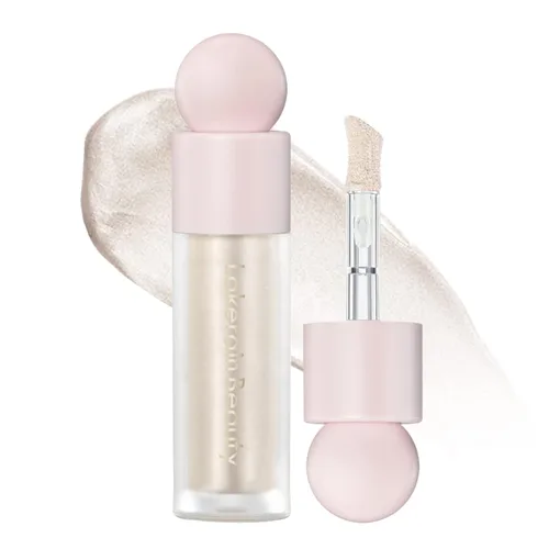MEICOLY Resaltador líquido, luminizador líquido de larga duración, iluminador facial suave impermeable, brillo natural sedoso, iluminadores