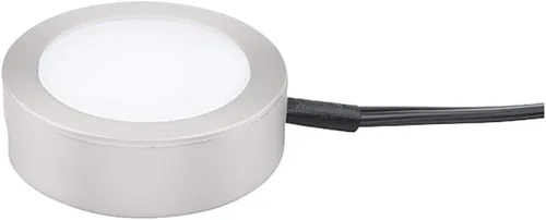 Miniatura 10 de WAC Lighting, Luz de disco LED individual con doble cable de plomo de 6 pulgadas 3-CCT seleccionable 2700K-3000K-3500K Voltaje de línea en blanco