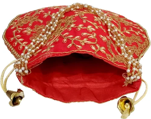 Miniatura 5 de Purpledip Potli Bags Drawstring Purse (Potli01$)