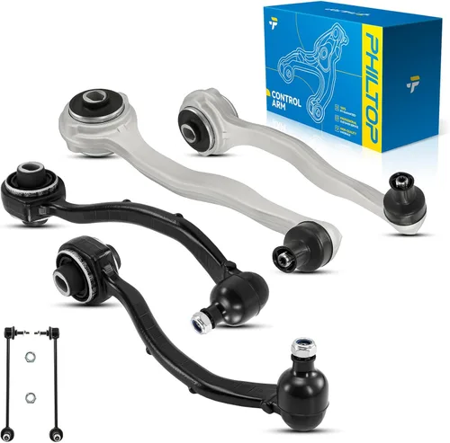 Miniatura 203 de PHILTOP Kit de suspensión delantera de 10 piezas, brazos de control inferiores con juntas de bola, eslabones de extremo de barra estabilizadora