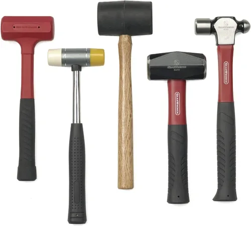 Miniatura 12 de GEARWRENCH 7 piezas. Juego de herramientas para carrocería, martillos y carretillas, 82302