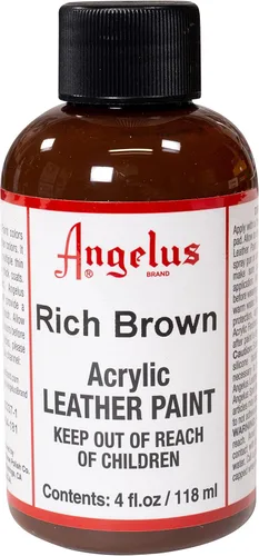 Miniatura 17 de Angelus - Pintura acrílica para cuero, 4 Fl Oz, color blanco - Pintura para cuero profesional flexible, resistente a grietas, arañazos