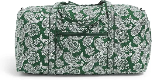 Miniatura 2 de Vera Bradley Women's Collegiate Large Travel Duffle Bag (Multiple Teams Available), Cotton