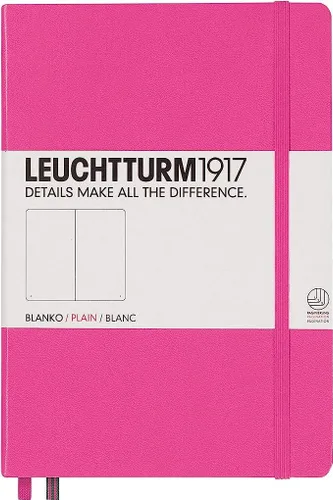 Miniatura 14 de LEUCHTTURM1917 - Cuaderno de tapa dura mediano A5 con 251 páginas numeradas para escritura y diario (verde menta, con puntos)