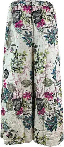Miniatura 4 de SERYU Palazzo - Pantalones holgados de algodón y lino para mujer