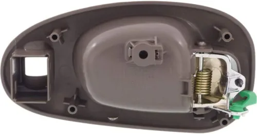 Miniatura 5 de Manija de puerta interior para Chrysler LHS 1999-2001 con bisel gris delantero del lado del conductor con palanca cromada Con orificio de bloqueo