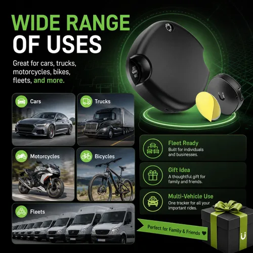 Miniatura 8 de Magnetic Hidden GPS Tracker for Vehicles,Magnetic Waterproof Car Tracker, No Monthly fees, Mini Portable GPS Tracker for Bike,Trucks, Fleet