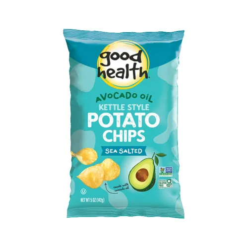 Miniatura 12 de Good Health Chips de barbacoa estilo hervidor de aceite de aguacate, bolsa de 5 onzas (4 bolsas)