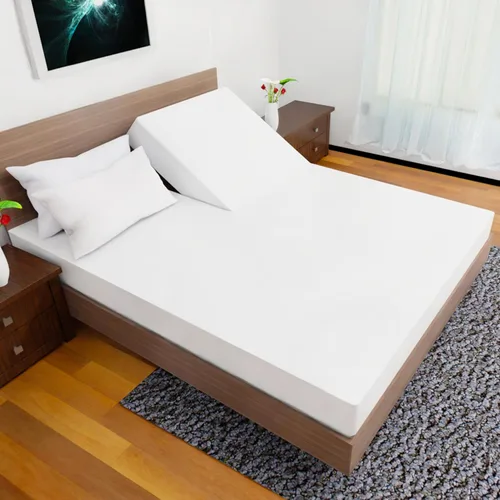 Miniatura 20 de Top Split King - Juego de sábanas para cama ajustable, 4 piezas con bolsillos profundos, sábanas de microfibra de doble cepillado, sábana bajera