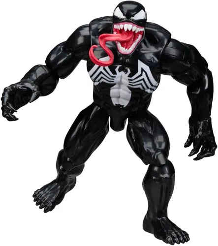 Miniatura 6 de Marvel Spider-Man Titan Series Venom Deluxe figura de acción, juguetes de superhéroes a escala de 12 pulgadas (11.8 in) para niños a partir de 4 años
