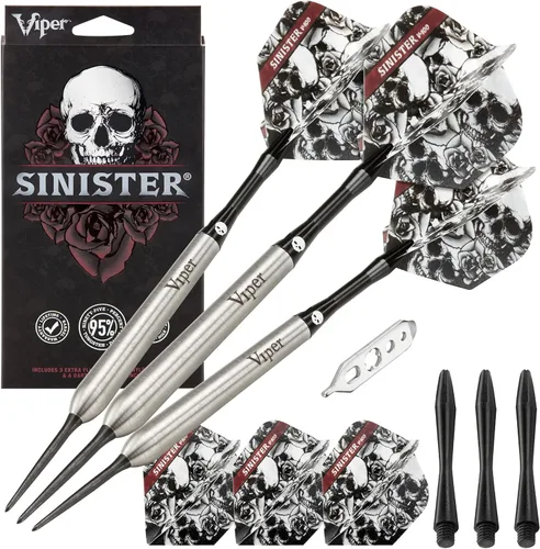 Miniatura 13 de Viper Dardos siniestros con punta de acero de tungsteno al 95%