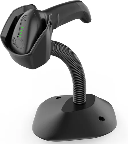 Miniatura 6 de Symcode Soporte universal para escáner de código de barras manos libres, escáner de código de barras, soporte de cuna, ángulo base y cabeza