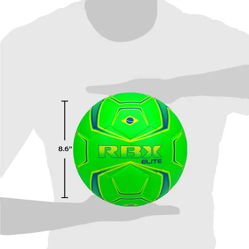 Miniatura 7 de RBX Balón de fútbol tamaño 5: Copa del Mundo y pelotas de fútbol de la selección nacional para adultos y niños México (blanco)