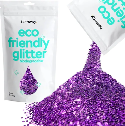 Miniatura 106 de Purpurina biodegradable, holográfica plateada, 3.5 onzas, respetuosa con el medio ambiente, extra gruesa, bioecológica, vegana para festivales