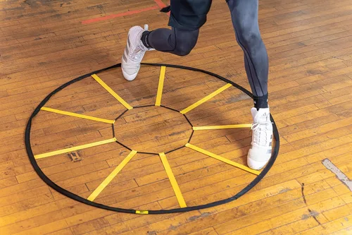 Miniatura 4 de Webby Agility Trainer – Circle Speed and Agility Ladder for High Intensity Reactive Footwork Drills and Skills – A Circular Piece of Reaction