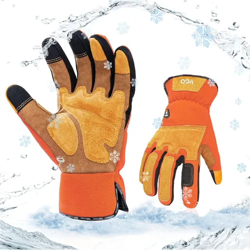 Miniatura 8 de Vgo... 1 par de guantes de jardinería para hombre, guantes de trabajo de seguridad, a prueba de pinchazos, a prueba de espinas, pantalla táctil
