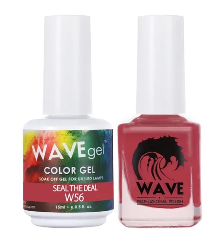 Miniatura 82 de WAVEGEL - Juego dúo de gel y esmalte de uñas a juego - Colección Simplicity - #P109 Blizzard I 0.5 onzas