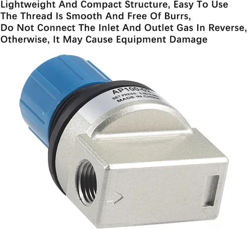 Miniatura 4 de AP100-01/02 AP100-01-X201 AP100-02-X201 Pneumatic Overflow Valve Pressure Adjustment Valves(AP100-01)