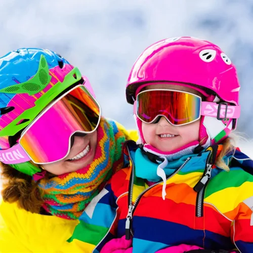Miniatura 7 de EXP VISION Gafas de Esquí/Snowboard Parent-child Gafas de Nieve Sobre Gafas para Hombres, Mujeres, Adolescentes y Niños Gafas de esquí para adultos