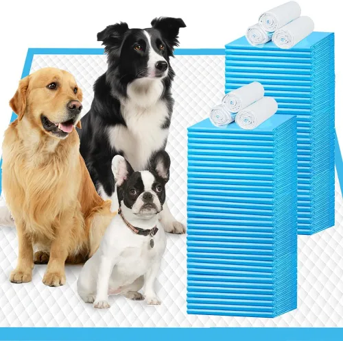IMMCUTE Almohadillas extragrandes para orina de perro de 36 x 36 pulgadas, 30 unidades, almohadillas de entrenamiento para orina de cachorros, súper