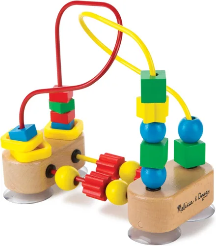 Primer laberinto de cuentas de la marca Melissa & Doug, Estándar, Multicolor
