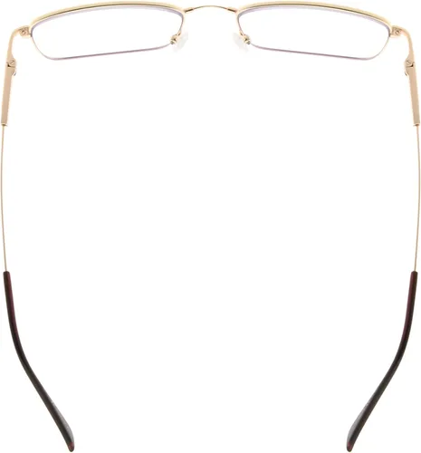 Miniatura 5 de BFOCO Gafas de lectura progresivas multienfoque anti UV para hombre, 3 niveles, lectores de visión para mujer (dorado, +1.00)