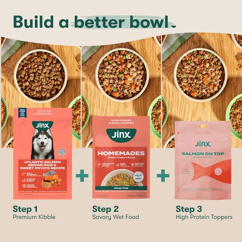 Miniatura 8 de Jinx Comida seca premium para perros de razas pequeñas - Croquetas de salmón real y batata dulce con superalimentos para el apoyo inmunológico
