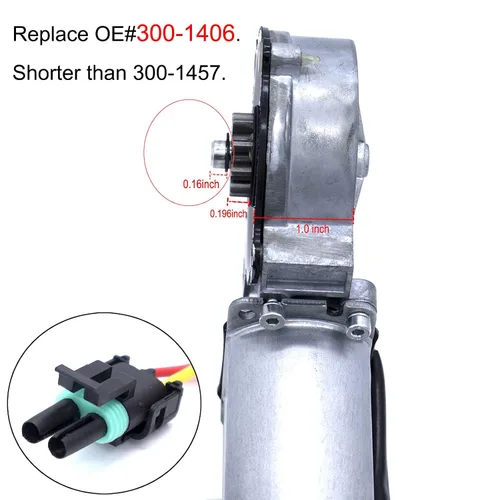 Miniatura 2 de MOCW 300-1406 Reemplazo del motor de entrada de RV apto para vehículos de autocaravana y vehículos de transporte de repuesto OE 369506 1820124