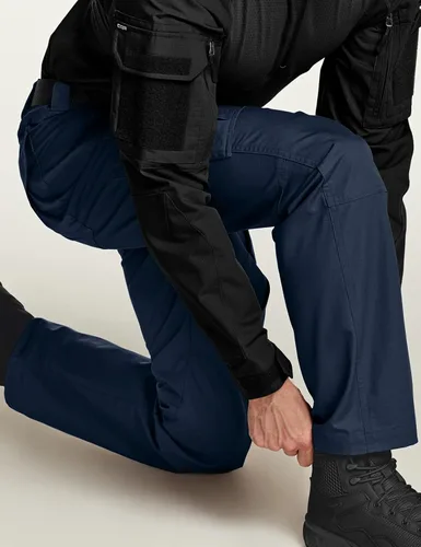 Miniatura 7 de CQR Pantalones tácticos para hombre, resistentes al agua, pantalones cargo Ripstop, ligeros EDC trabajo, senderismo, ropa para exteriores
