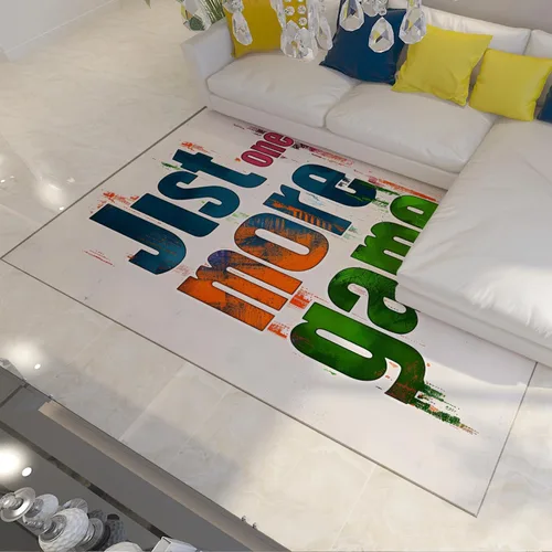 Colorful Kids Area Rug Childrens Play Floor Mat Learning & Game Decor Living Room Bedroom Playroom Nursery Indoor Large Carpet 5'x7'