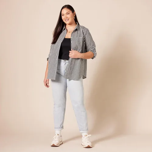 Miniatura 9 de Tienda Essentials - Camiseta sin mangas de tirantes ajustada para mujer