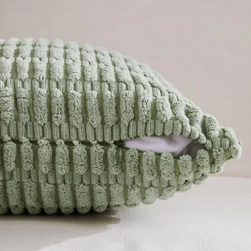 Miniatura 28 de Fancy Homi - Paquete de 2 fundas de almohada decorativas de color taupe de 22 x 22 pulgadas para sala de estar, sofá, cama, estilo rústico, bohemio