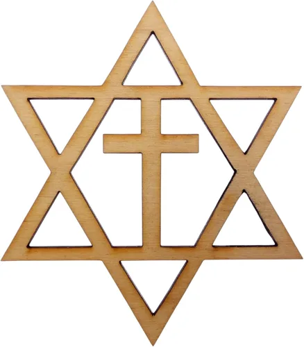 Miniatura 4 de Adorno personalizado de estrella de David, decoraciones únicas de Hanukkah para el hogar, judío para hombres y mujeres, recuerdo de madera hecho a