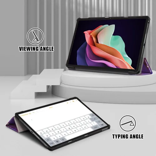 Miniatura 7 de Funda para Lenovo Tab P11 Gen 2 de 11.5 pulgadas 2023, funda ligera y delgada con soporte para Lenovo Tab P11 2ª generación Tablet TB350FU, Galaxy