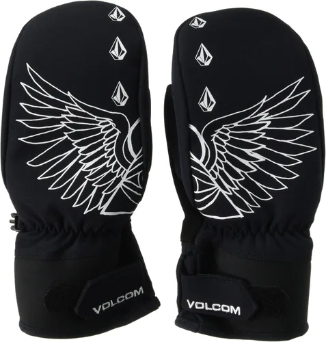 Miniatura 2 de Volcom Nyle - Manopla de esquí para hombre con aislamiento de tubería y parque negro Camo Black